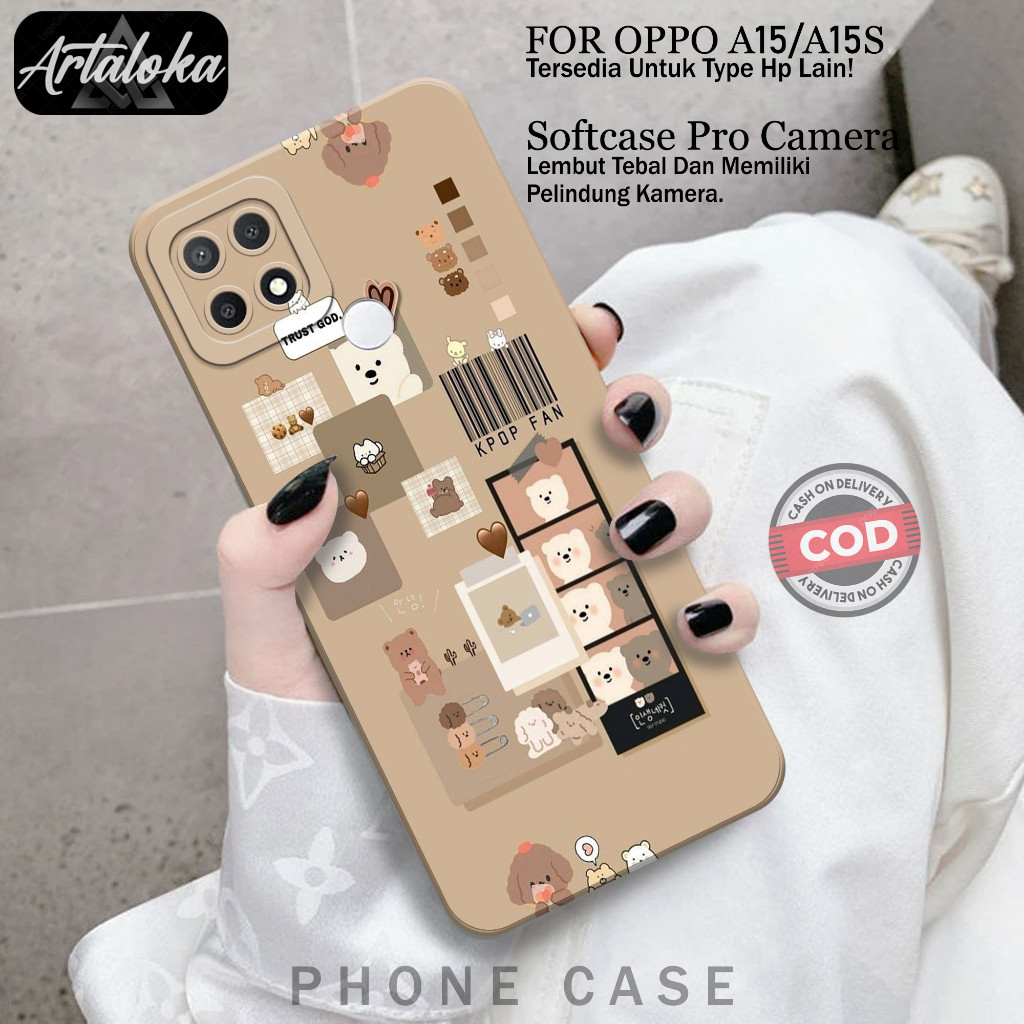 Case Hp Oppo A15/A15S Terbaru - Fashion Case Kartun - Softcase Oppo A15/A15S - Casing Oppo A15/A15S 