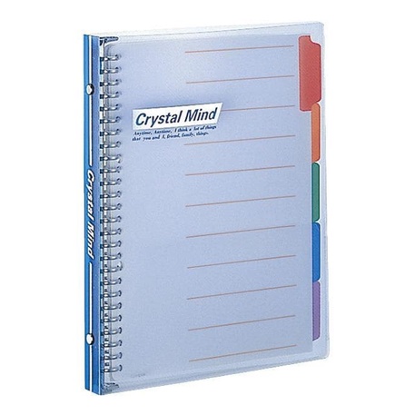 

KOKUYO Campus Binder Crystal Mind SIZE B5 26 RINGS L-348
