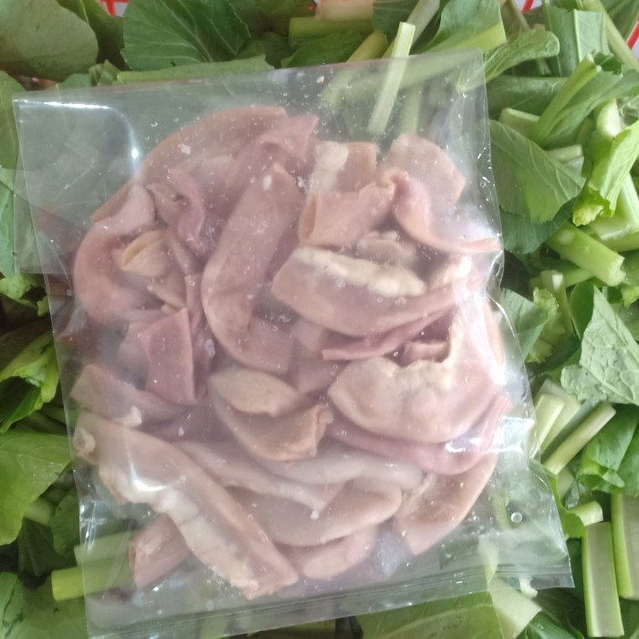 

usus babi sudah matang dan bersih