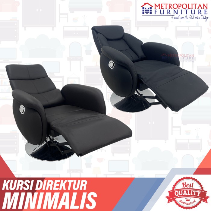 Kursi Direktur Kulit Asli Kursi Kerja Kantor Hidrolic Manager