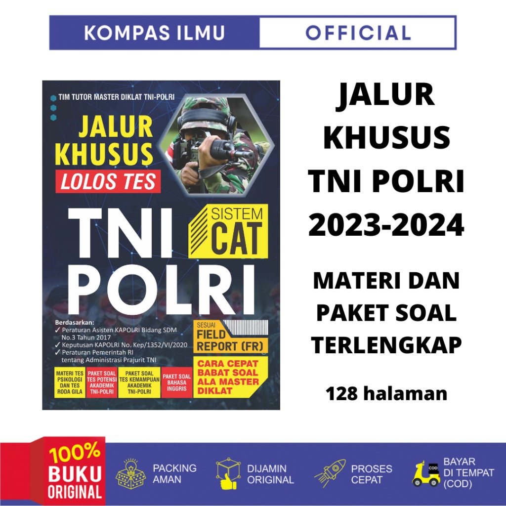 JALUR KHUSUS LOLOS TES TNI-POLRI 2024 - Kompas Ilmu Official