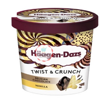 

Ice Cream Haagendazs PINT 473ml Hagendaz Haagen Dazs (KHUSUS INSTANT) - TwinChocoVanila - FasyAnita Mart Denpasar