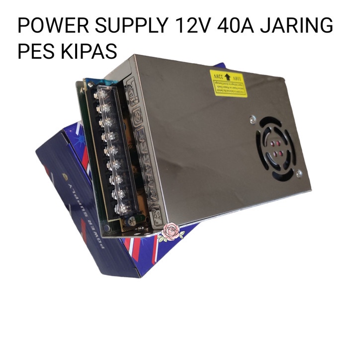 Power Supply 12V 40A, Power supply Audio Mobil, power supply radio Rig - SUPPLY 12V 40A
