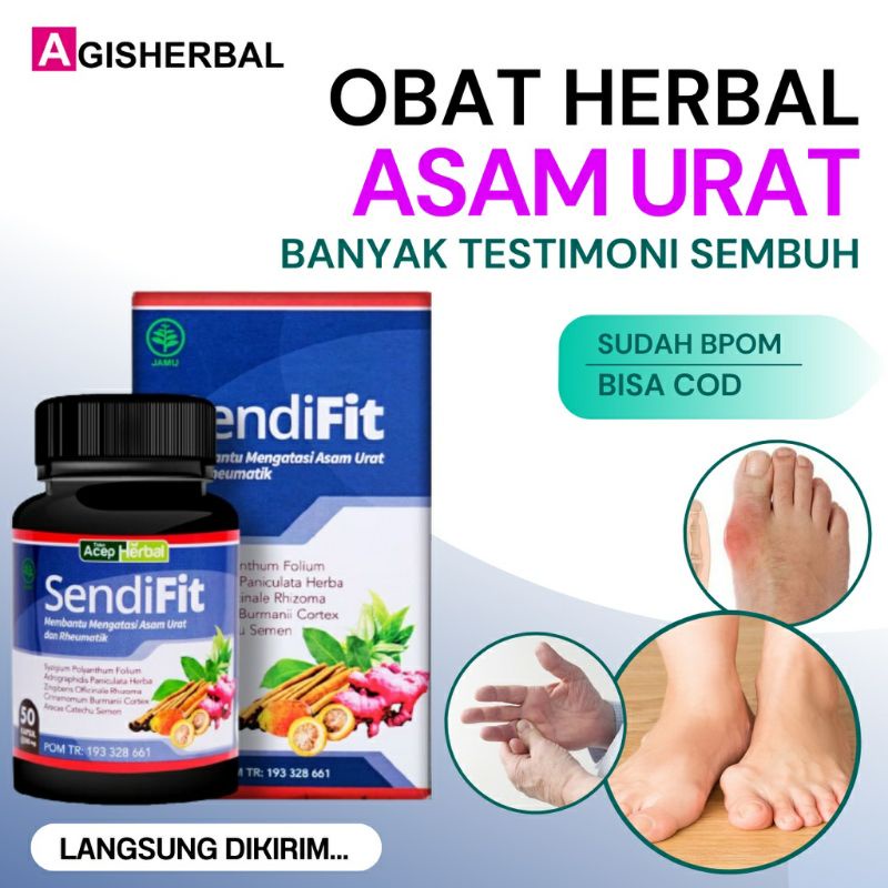 Sendifit Original Obat Herbal Nyeri Sendi | Obat Nyeri Sendi Asli 100% Original