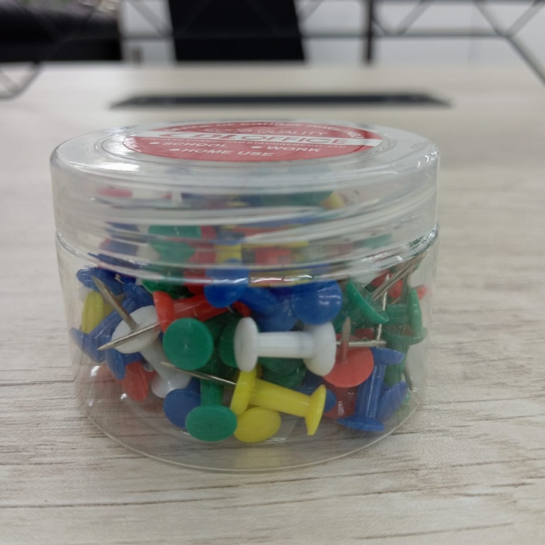 

Push Pins Warna Paku Pin Warna Jarum Tekan Paku Pin Warna Warni Kebutuhan Kantor