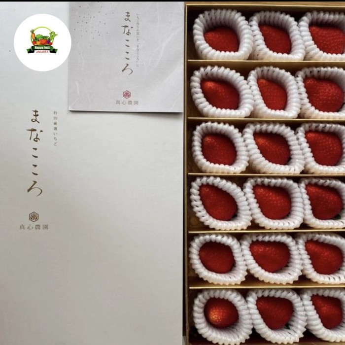 

Japanese Manakokoro Ichigo Strawberry | Original strawberry jepang Box