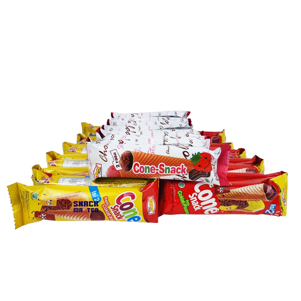 

Happy Time Cone Snack - Netto 10bks x 10gr