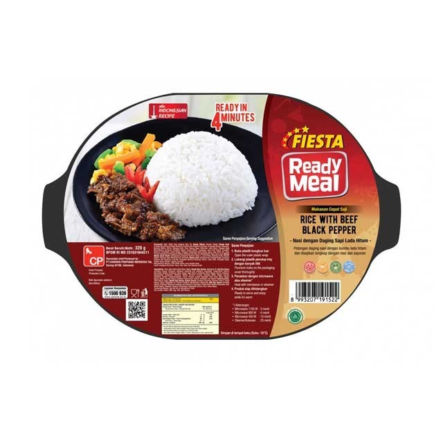 

Murah Bisa COD FIESTA READY MEAL RICE BEEF BLCK PPR 320 HARUS INSTANT KURIR