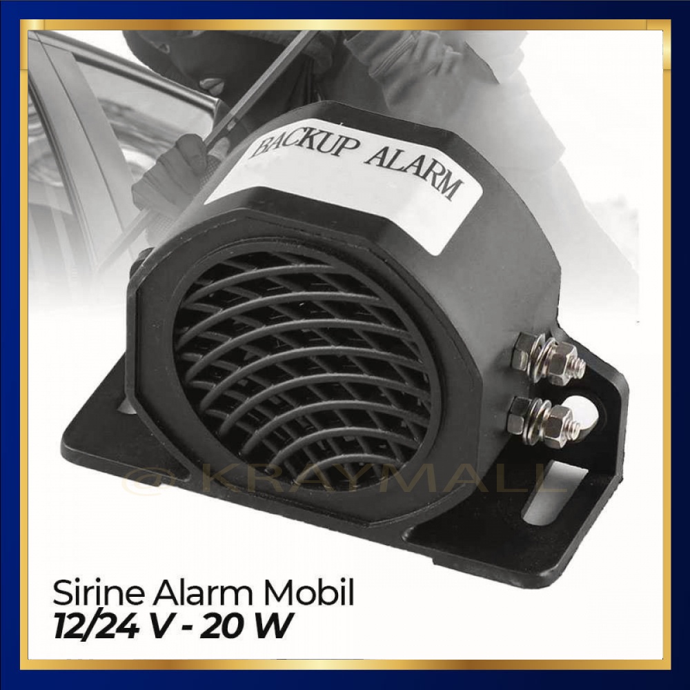 Sirine Speaker Alarm Mobil Bibi Siren 12V 110dB - BX101645