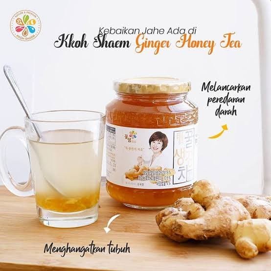 

✨PROMO✨ -KKOH SHAEM Honey Ginger Tea 1 KG (Made in Korea)