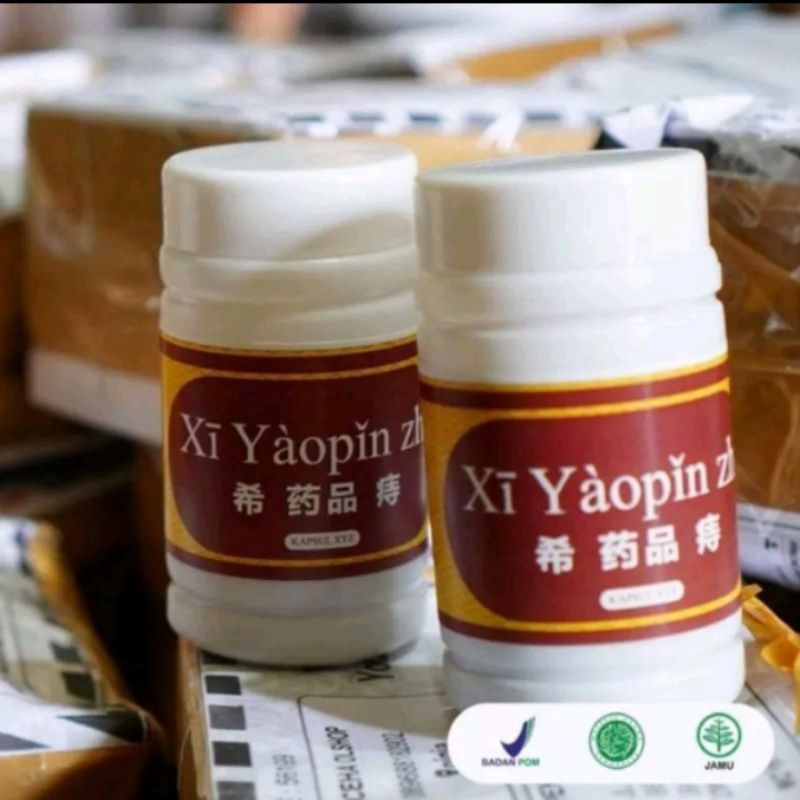 XI YAOPIN ZHI Xi Yaopin Zhi Obat Wasir Ambeien XYZ Kapsul Herbal