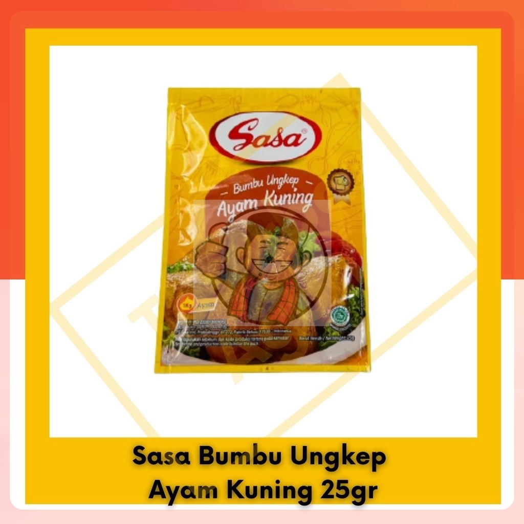 

Sasa Bumbu Ungkep Ayam Kuning 25gr