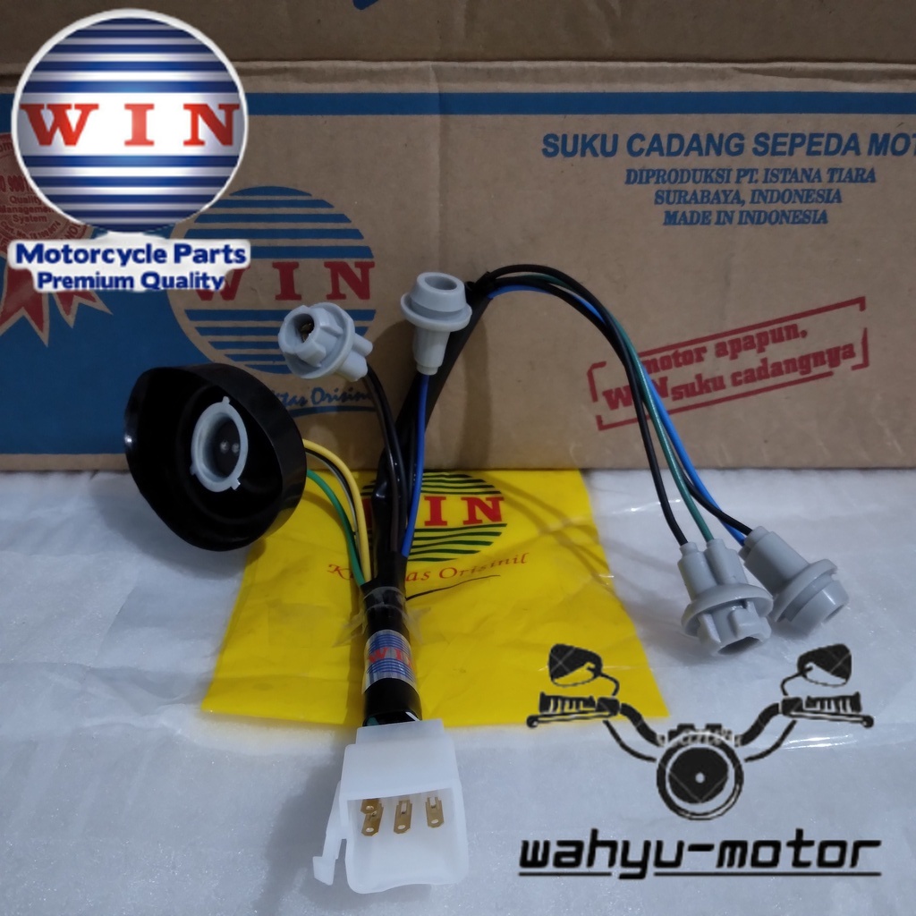 Wm - Fitting Lampu Mio 125 M3 2014 2015 2016 2017 2018 2019 WIN | cop fiting piting peteng motor inj