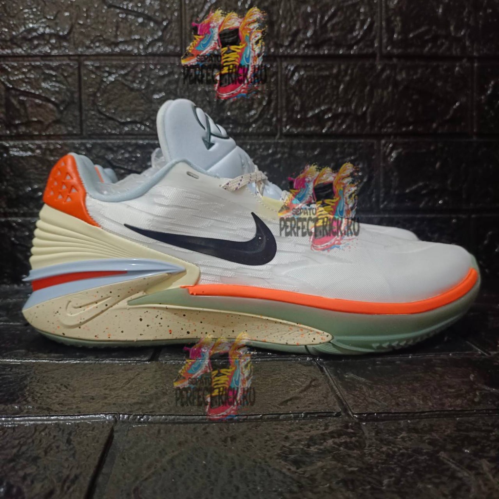 Sepatu Zoom GT Cut 2 White Ice Blue Orange