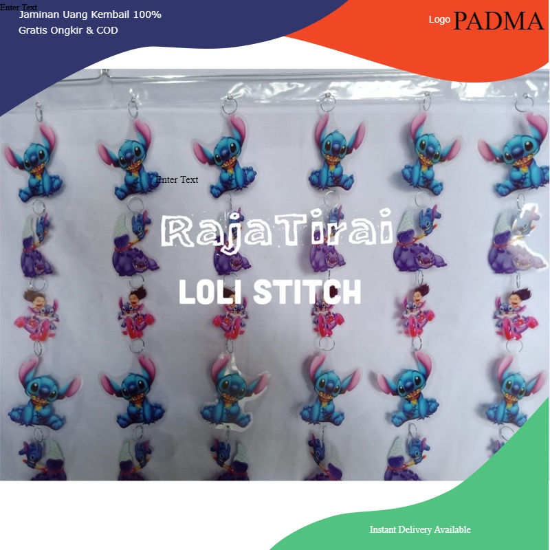 PADMA- TIRAI PLASTIK KARAKTER HELLO KITY,DORAEMON,KEROPYTirai Plastik lucu Karakter Doraemon keropi 
