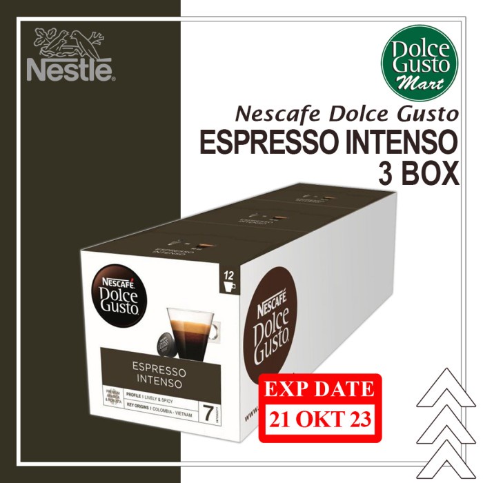 

Capsule Nescafe Dolce Gusto NDG Espresso Intenso 3 Box (3 x 12 Caps) - 3BOX EXP OKT 23