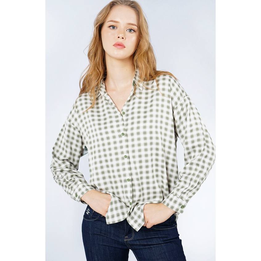 Logo Jeans - Kemeja Wanita Olivia 24929L9WN