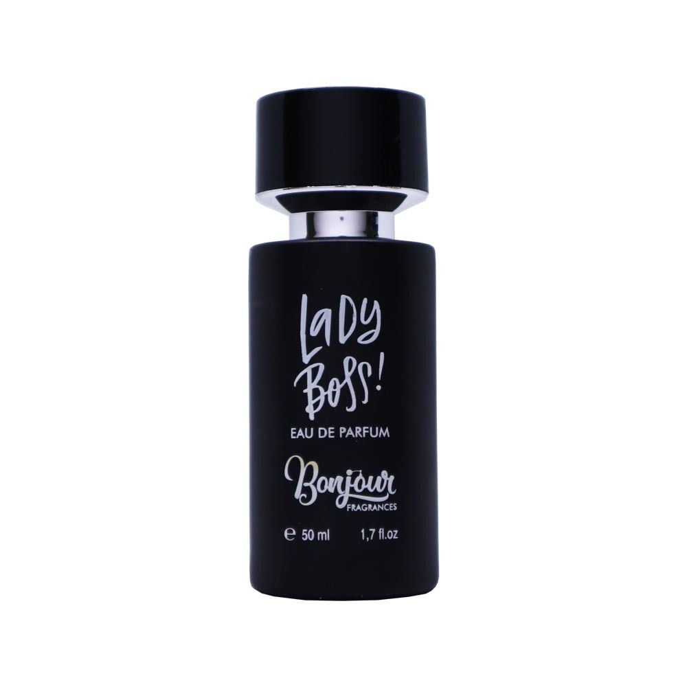 Bonjour Lady Boss Woman Eau De Parfum 50 ML | Perfume Wanita Wangi  Vanilla Tahan Lama EDP
