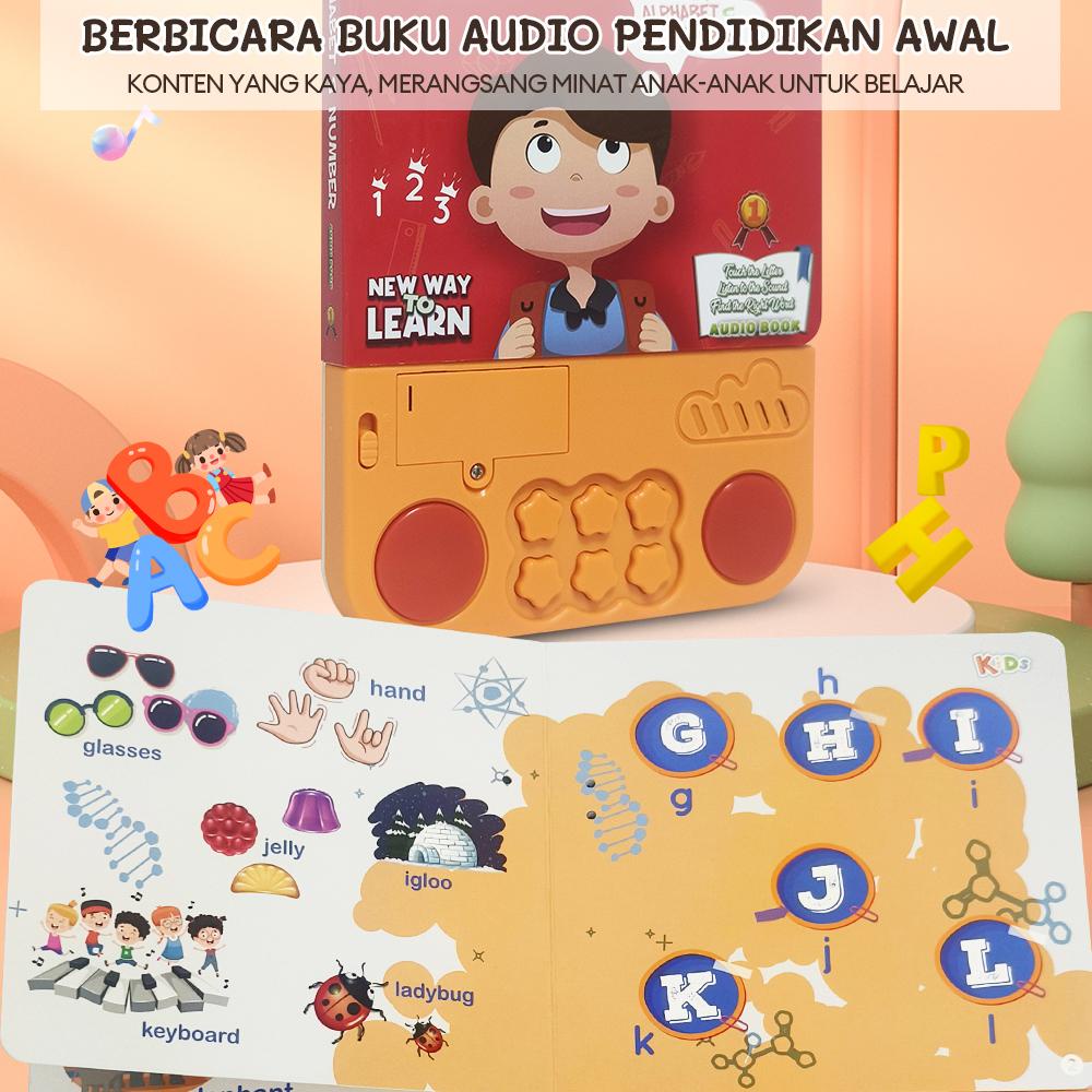 Tatajoy Buku Pendidikan Dini Buku Audio Berbicara Pendidikan Dini Mainan Ebook Edukasi Anak Buku Audio Membaca Bayi Mesin Pembelajaran Mainan Edukasi Balita Laut Hewan Books Hard Cover Annual Edition Collector's Edition Regular Edition Special Edition DDS