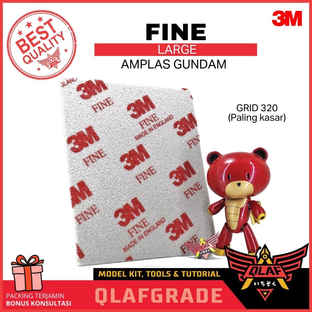 Amplas 3M FINE / Sanding Sponge FINE