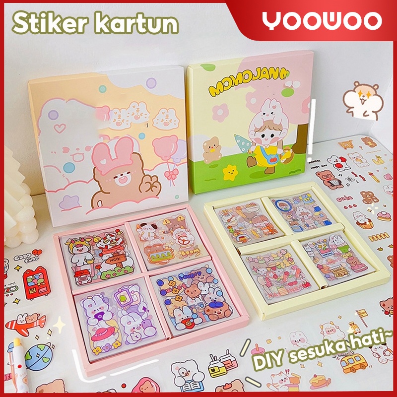 

Sticker Buku / Sticker Botol / Sticker anti air / Sticker karakter / Sticker PET lucu