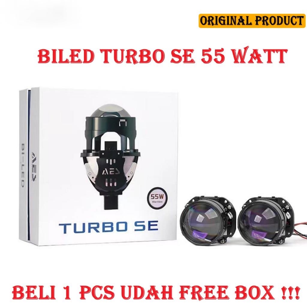 ORIGINAL PROJIE BILED AES TURBO SE 2,5 INCHI 55 WATT BILED AES GEN 3 BLUE GLASS WATERPROOF | BILED A