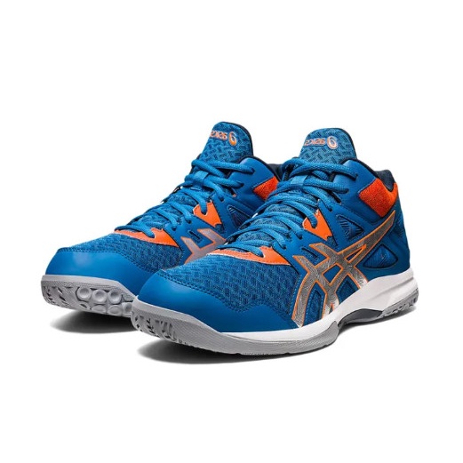 Sepatu Badminton Asics Gel Task MT2 Bulutangkis - Indoor Shoes - Reb. Blue, 44.5 -OSC