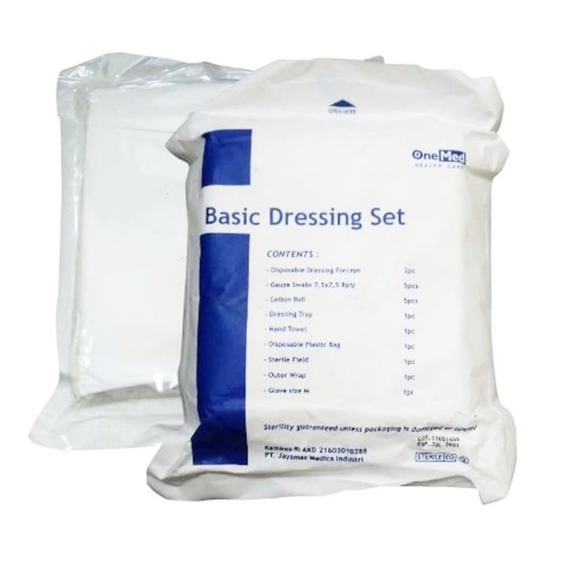 Basic Dressing Set OneMed / Set Perawatan Luka Disposable