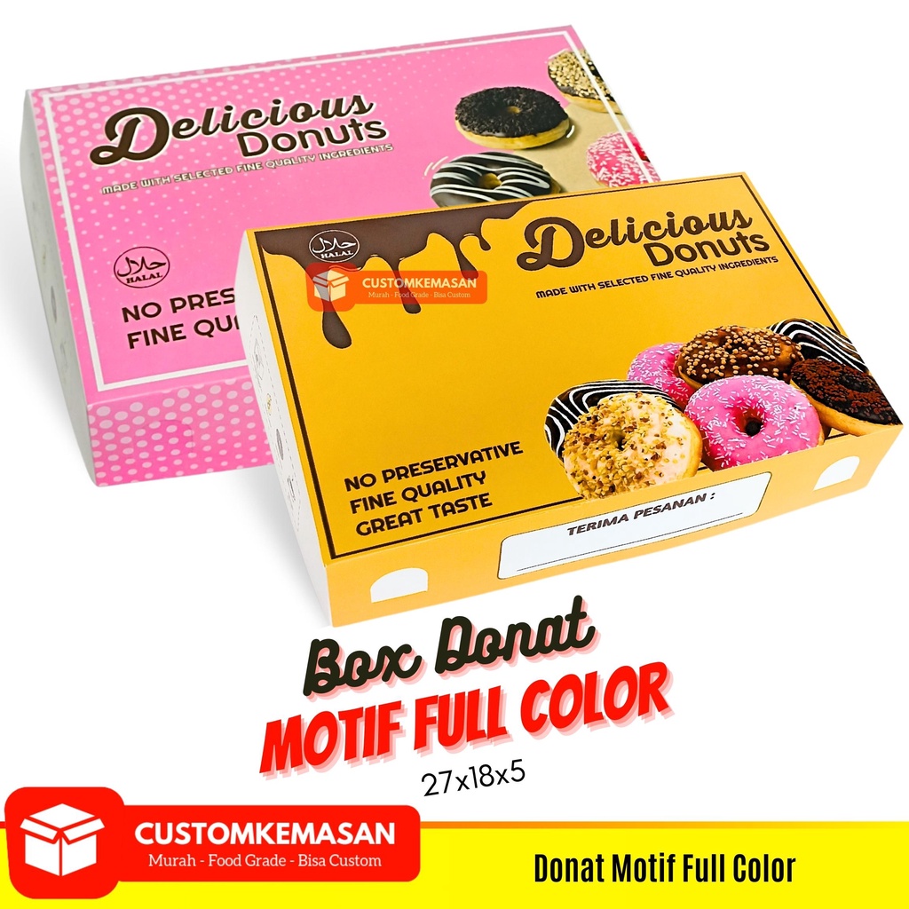 

Box Donat, Dus donat, Kotak Donat, Kemasan Donat, Tempat donat, box donat besar, custom box donat