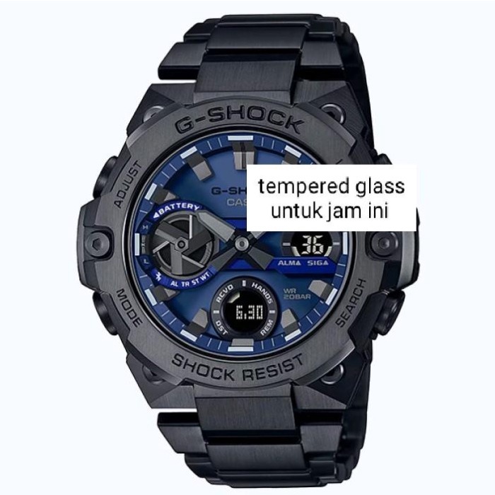 tempered glass for CASIO G-SHOCK GST-B400BD-1A2 anti gores jam tangan TG pelindung layar screen prot