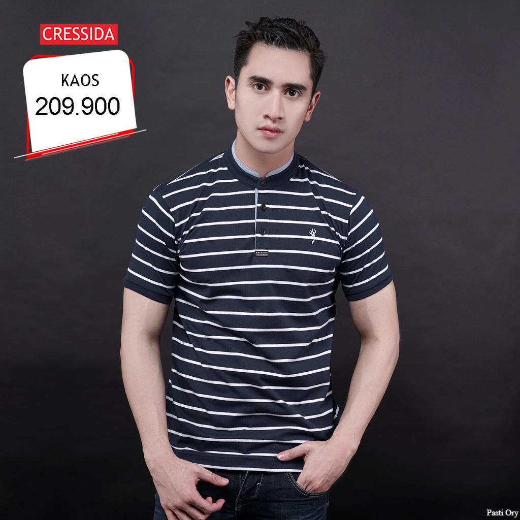 Promo Polo Shirt Pria Cressida - Kaos Kerah Cowok Cressida Original