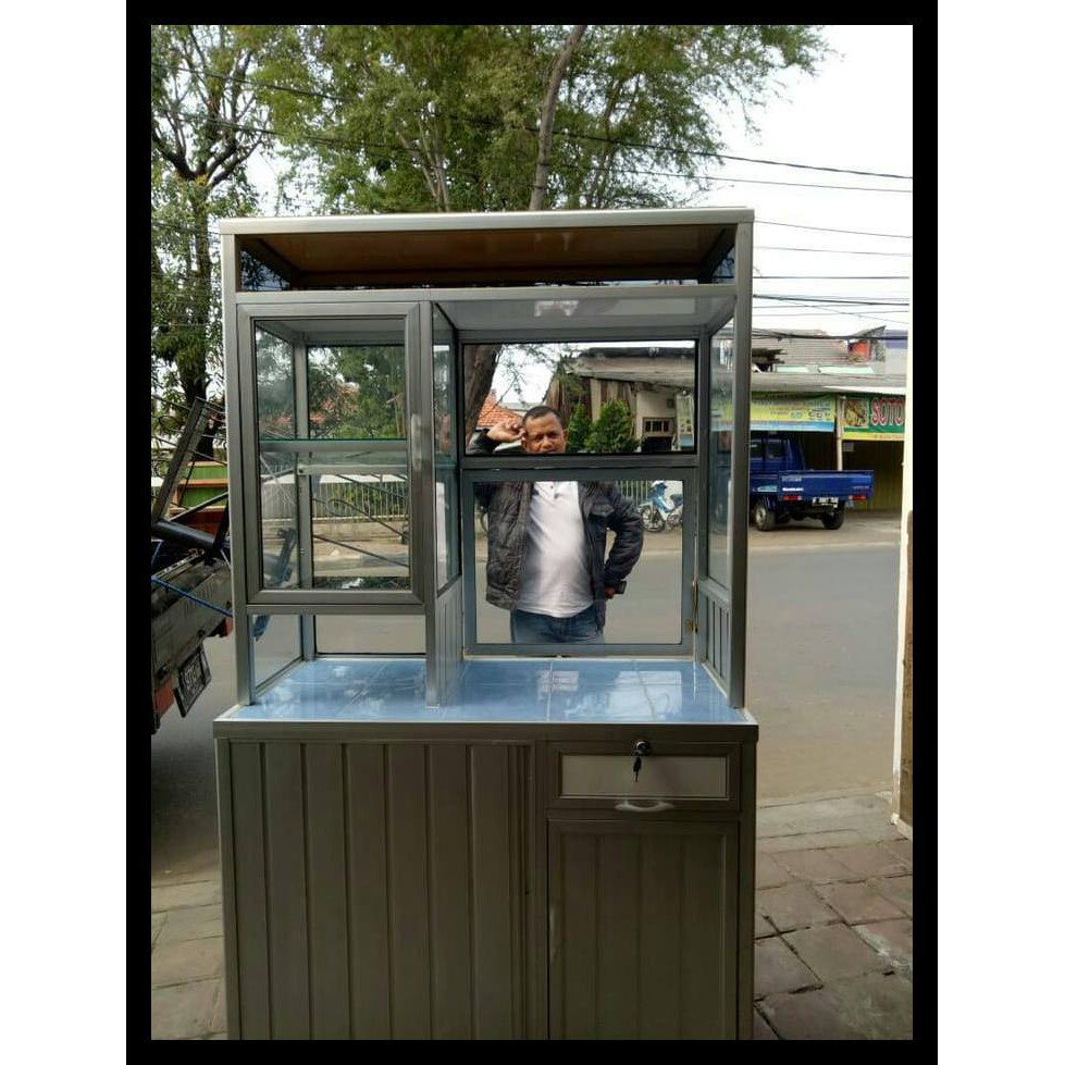 Gerobak Alumunium, Gerobak Serbaguna, Gerobak Juice, Etalase Alumunium Terjamin