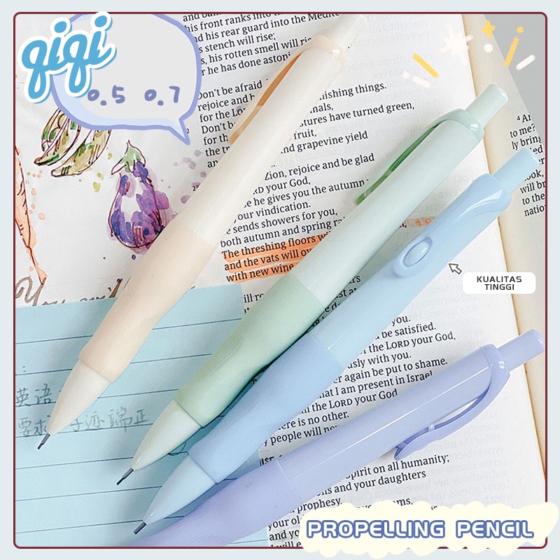 

Pensil Mekanik Pencil Mekanik 0.5mm 0.7mm 2.0mm - Qiqi Treasure