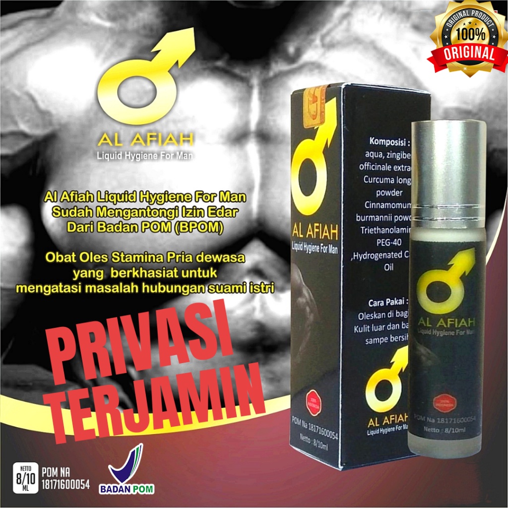 Hajar Jahanam Al Afiah BPOM Asli Mesir 100% Original - Obat Oles Tahan Lama