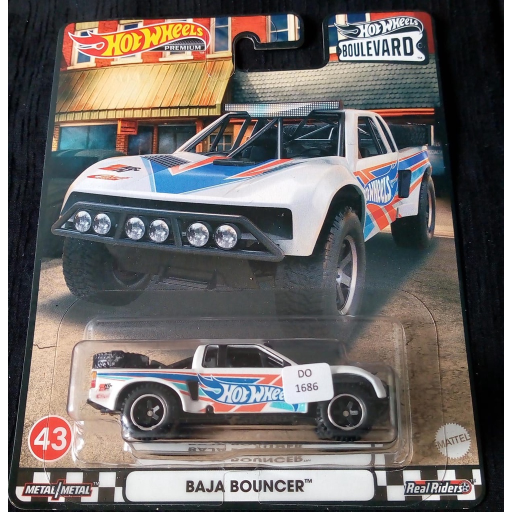 Hot Wheels  - Baja Bouncer Boulevard White hot Wheels Premium
