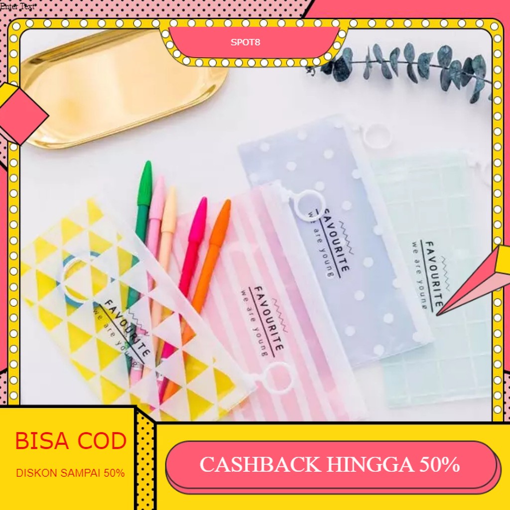

Spot8 TP0020 Tempat pensil Favorite / Tempat Kosmetik