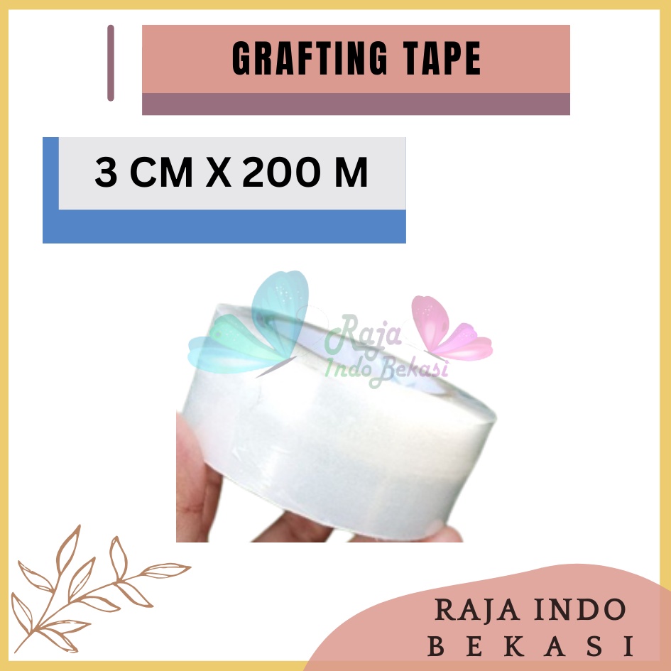 GRAFTING TAPE 3CM | PLASTIK OKULASI 3CM | PLASTIK CANGKOK TANAMAN
