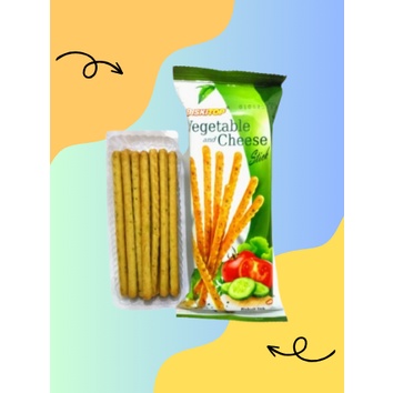 

TC-BISKITOP - VEGETABLE STICK 50g Biskuit Anak Dewasa Enak Renyah Biscuit Stik Rasa Sayuran Keju