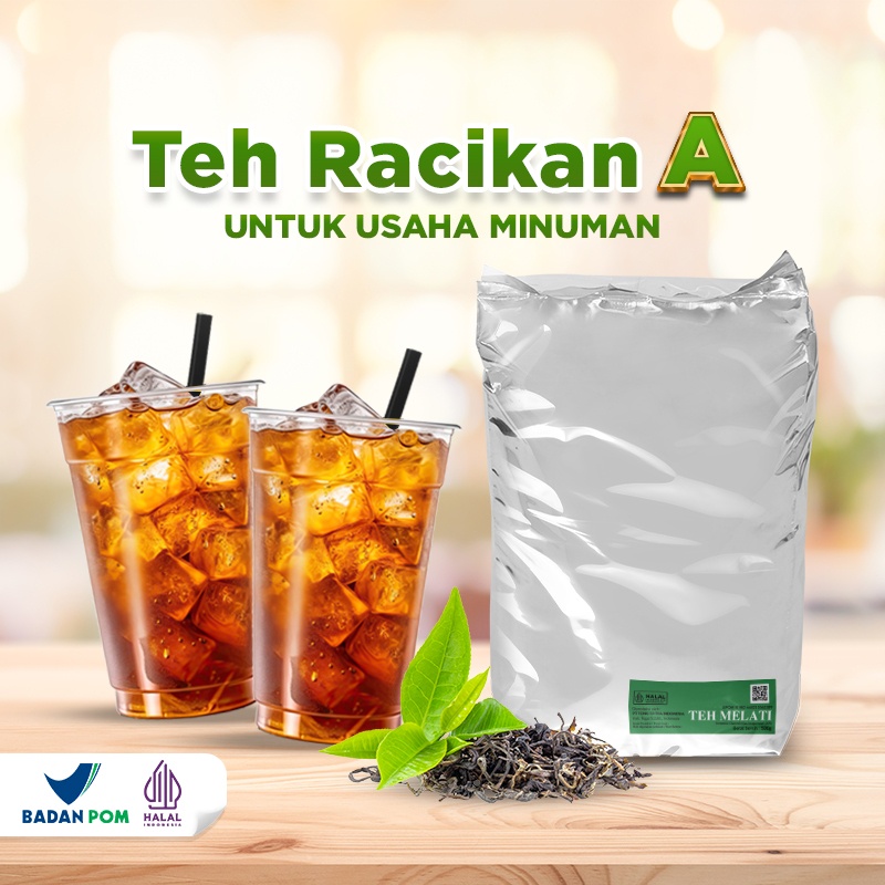 

PALING LARIS & DICARI ! Tong Tji Teh Racikan Istimewa Label Hijau Varian A per 1 pcs 500 gram) . Untuk usaha cafe, resto & es teh. Warna seduhan tidak terlalu pekat dan lebih wangi.