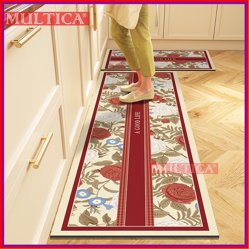 COD keset Dapur 2in1 120x40 dan 60x40 Keset Dapur Paris Premium Keset Kaki Motif lwk02