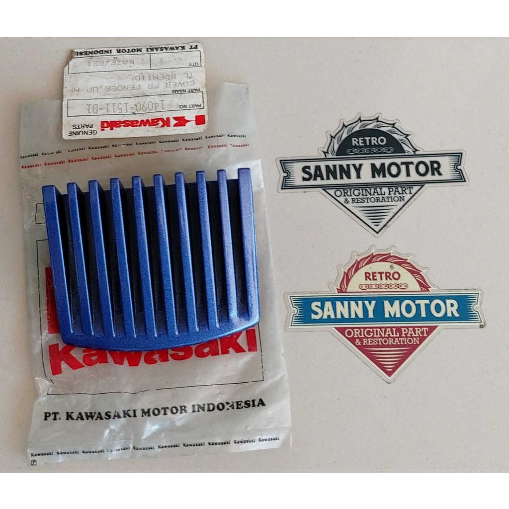 sisir spakbor kawasaki kaze warna ungu original