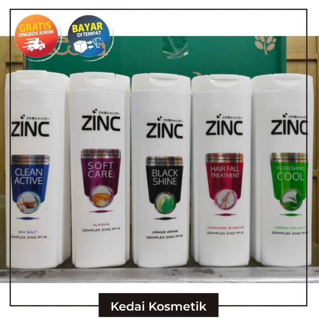 (ACEH) ZINC SHAMPOO 340ML | Botol Besar Murah RANDOM
