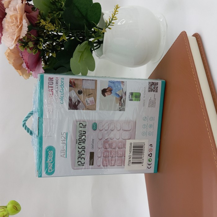 

LCD Display Calculator Kalkulator Elektronik 12 Digit AB-J125