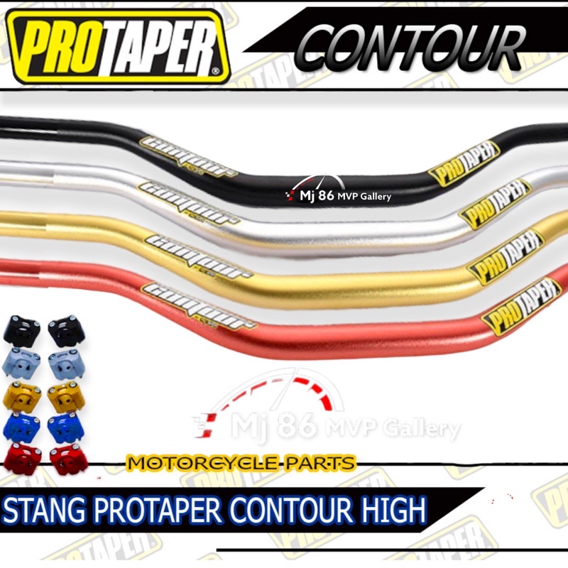 Stang Fatbar Protaper Contour High / Stang Protaper Evo High + Riser Stang - GSV AUTOCARE - Asli Gro