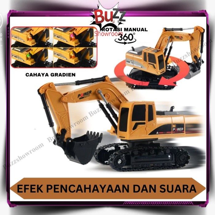 Remote Control Escavator Mainan Anak RC Mobil Beko Truck Excavator - RC Escavator