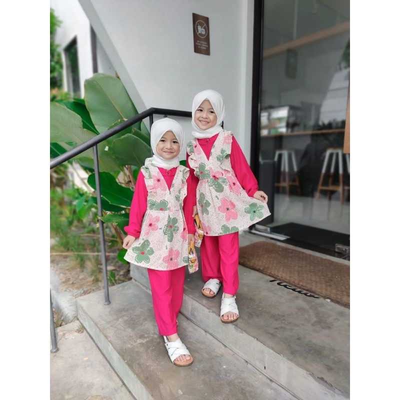 ONE SET MAUZA ANAK PEREMPUAN 2-12 TAHUN