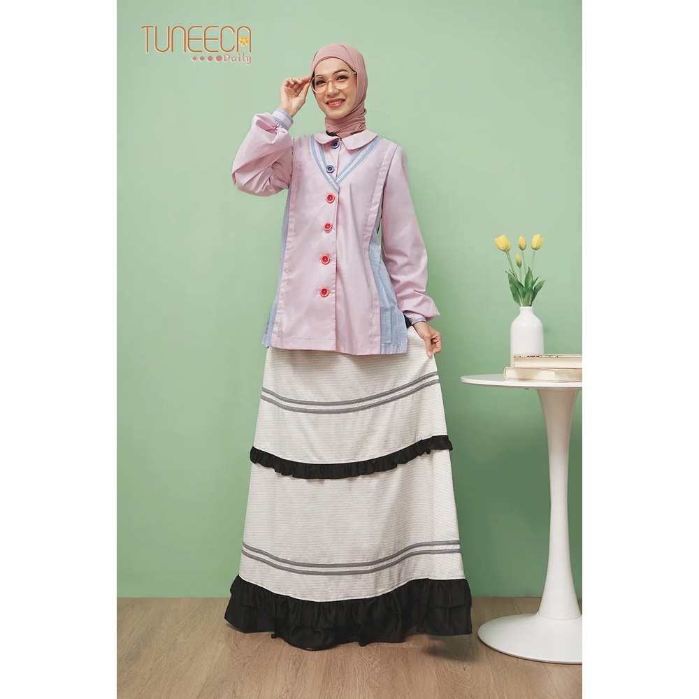 TUNEECA DAILY KEMEJA Quinsha  / Gamis Mewah Kekinian