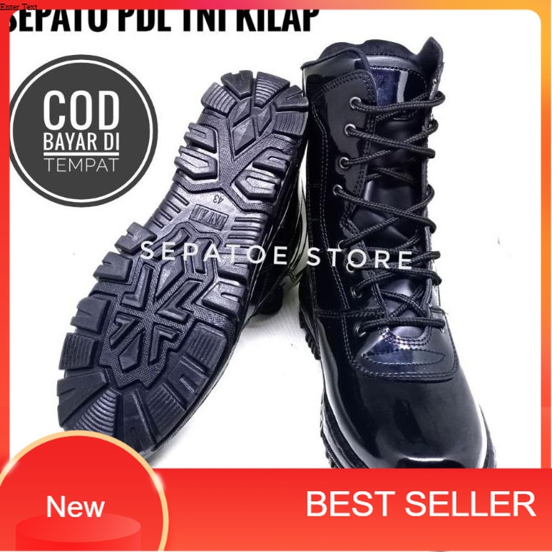 GYD079 Sepatu PDL TNI Kilap - Sepatu Pdl Tni Ad - Sepatu Pdl Polri - Sepatu Pdl Satpam - Sepatu Pdl 