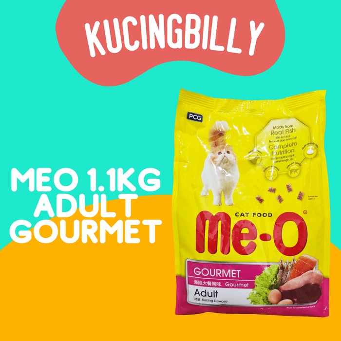 [Big Sale] Meo 1.1kg dan 1.2kg Freshpack - Meo 1.1 Gourmet