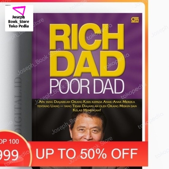Buku Rich Dad Poor Dad - Bahasa Indonesia